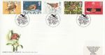 1995-10-30 Christmas Robins Stamps Bethlehem FDC (66961)