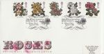 1991-07-16 Roses Stamps St Albans FDC (66982)