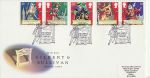 1992-07-21 Gilbert & Sullivan Stamps London SE11 FDC (66992)