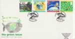 1992-09-15 Green Issue Stamps Cardigan Dyfed FDC (66993)