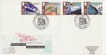 1988-05-10 Transport & Comms Stamps Glasgow FDC (67023)