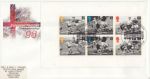 1997-04-19 Football Booklet Stamps Aston Villa Souv (67051)