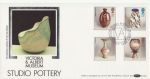 1987-10-13 Studio Pottery VA London SW7 Silk FDC (67053)