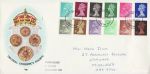 1971-02-15 Definitive Stamps London WC FDC (67072)