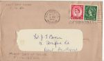 1952-12-05 Wilding Definitive Stamps Xmas Slogan FDC (67175)