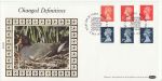 1990-08-07 Definitive Booklet Stamps Windsor FDC (67183)