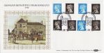 1990-01-30 Changed Definitive From Booklets Windsor FDC (67217)