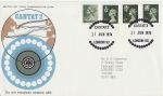 1974-06-21 Cantat 2 Telephone Cable Regional Stamps (67346)