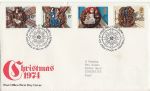 1974-11-27 Christmas Stamps Bureau FDC (67349)