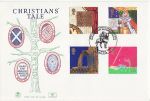 1999-11-02 Christians Tale Stamps J Wesley Oxford FDC (67371)