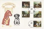 1991-01-08 Dogs Stamps Birmingham FDC (67398)