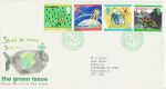 1992-09-15 Green Issue Stamps Bureau FDC (67408)