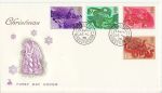1975-11-26 Christmas Stamps Redditch cds FDC (67556)