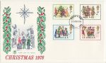 1978-11-22 Christmas Stamps Dartford FDC (67560)