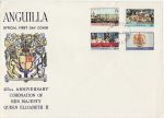 1978-04-06 Anguilla Coronation Stamps FDC (67614)