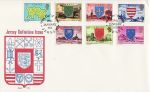 1976-01-29 Jersey Definitive Stamps FDC (67644)