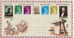 Spain Stamps on Envelope (67672)