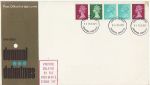 1971-02-15 Definitive Coil Stamps Bradford FDC (67847)