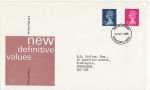 1980-10-22 Definitive Stamps Dunstable FDC (67891)