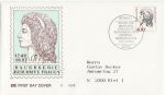1992-01-09 Germany Famous Women Stamp FDC (67945)