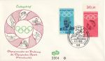 1968-06-06 Germany Olympic Games Stamps FDC (68078)