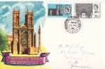 1966-02-28 Westminster Abbey Rochester cds FDC (68104)