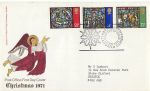 1971-10-13 Christmas Stamps Bethlehem FDC (68317)