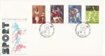 1980-10-10 Sport Stamps Crystal Palace SE19 FDC (68344)