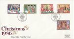 1986-11-18 Christmas Stamps Bethlehem FDC (68357)