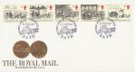 1984-07-31 Mailcoach Stamps Bath FDC (68373)