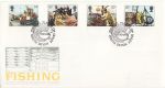 1981-09-23 Fishing Stamps Brixham FDC (68381)