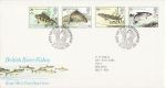 1983-01-26 River Fish Stamps Peterborough FDC (68388)