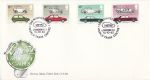 1982-10-13 Motor Cars Stamps Metro London E1 FDC (68389)