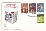 1980-10-10 Sport Stamps Cardiff Arms Park FDC (68398)