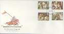 1985-09-03 Arthurian Legends Stamps FDC (6841)