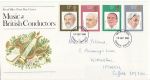 1980-09-10 British Conductors Stamps Ipswich FDC (68459)