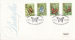 1981-05-13 Butterflies Stamps Norwich FDC (68463)