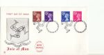 1971-07-07 IOM Definitive Stamps Douglas FDC (68514)