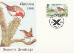 1980 Isle of Man Christmas Robin Souv (68606)