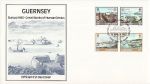 1983-03-14 Guernsey Europa Harbours Stamps FDC (68625)