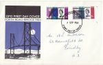 1964-09-04 Forth Road Bridge Stamps London WC FDC (68639)