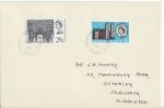 1966-02-28 Westminster Abbey Stamps Camberwell FDC (68665)