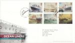 2004-04-13 Ocean Liners Stamps T/house FDC (68690)