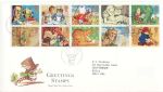 1994-02-01 Greetings Stamps Bureau FDC (68710)