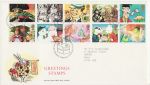 1993-02-02 Greetings Stamps Bureau FDC (68711)