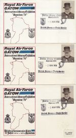 1974-11-03 Royal Air Force Gatow Exhibition Souv x3 (68779)
