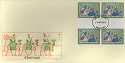 1979-11-21 Christmas Stamps Gutter FDC (6877)