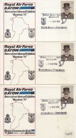 1974-11-03 Royal Air Force Gatow Exhibition Souv x3 (68780)