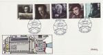 1985-10-08 British Films Stamps Harley Street W1 FDC (69001)