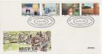 1986-01-14 Industry Year Stamps Welwyn Garden City FDC (69009)